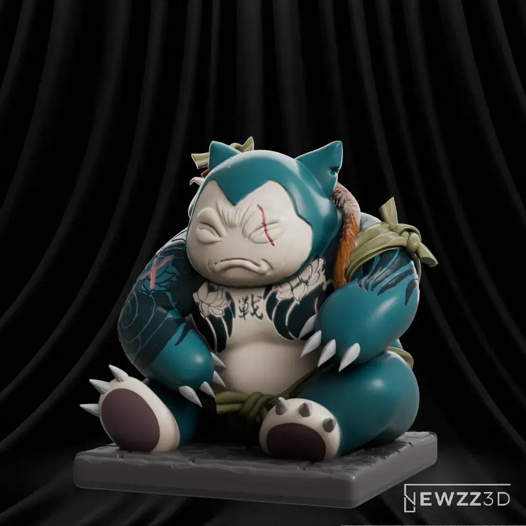 Pokemon Snorlax Yakuza