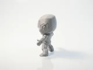 Chibi Iron Man Figurine Marvel Collectible 3D Printable
