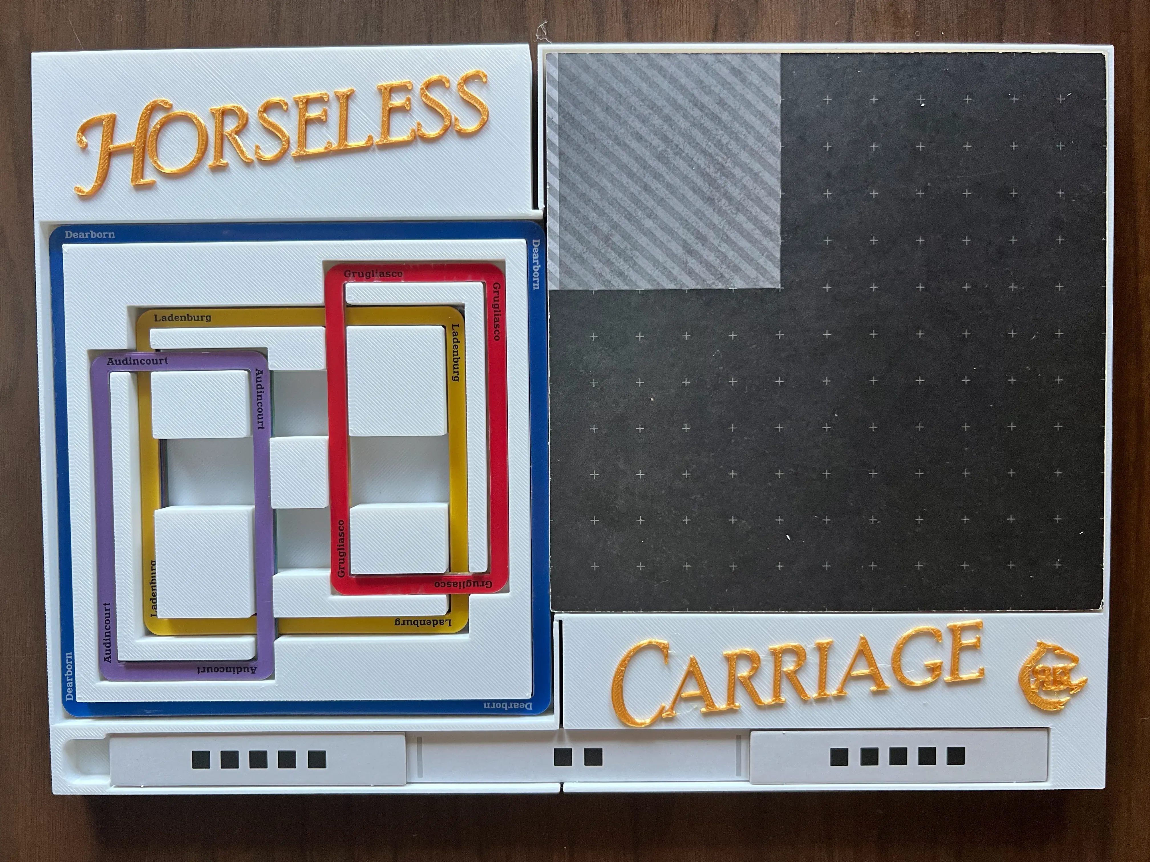 Horseless Carriage Board Game Organizer | Insert | Unsleeved