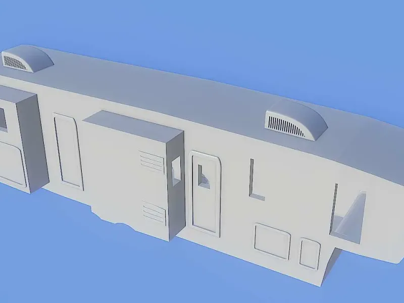 HEARTLAND GATEWAY RV scale (1:87) no wheels