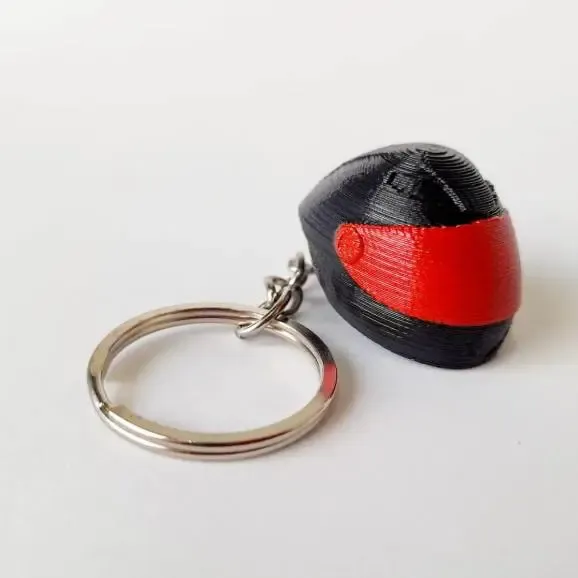 Casco Moto Llavero - Motorcycle Helmet Keychain