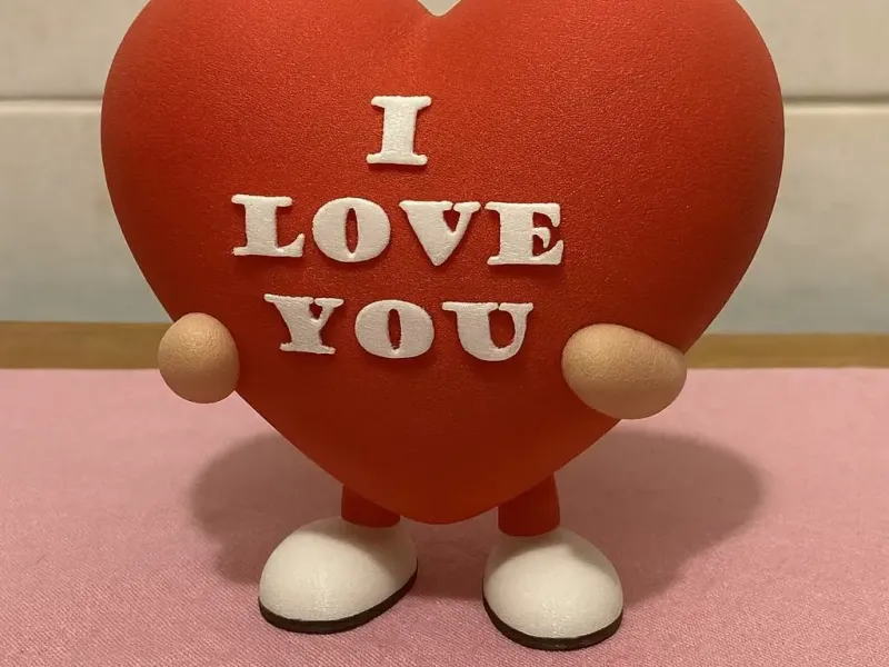 Fuzzy Love – The Awkward Valentine Heart