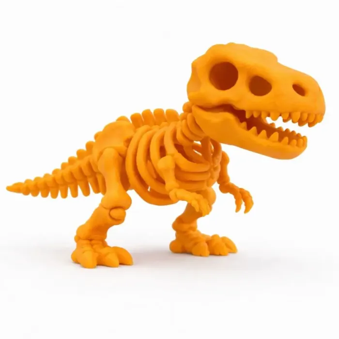 Mini Dinosaur Skeleton - Miniatures - PLA - 3D printed product - фото 4