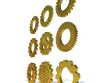 Industrial Gear Collection – Mechanical Cogwheel Set – CNC-3