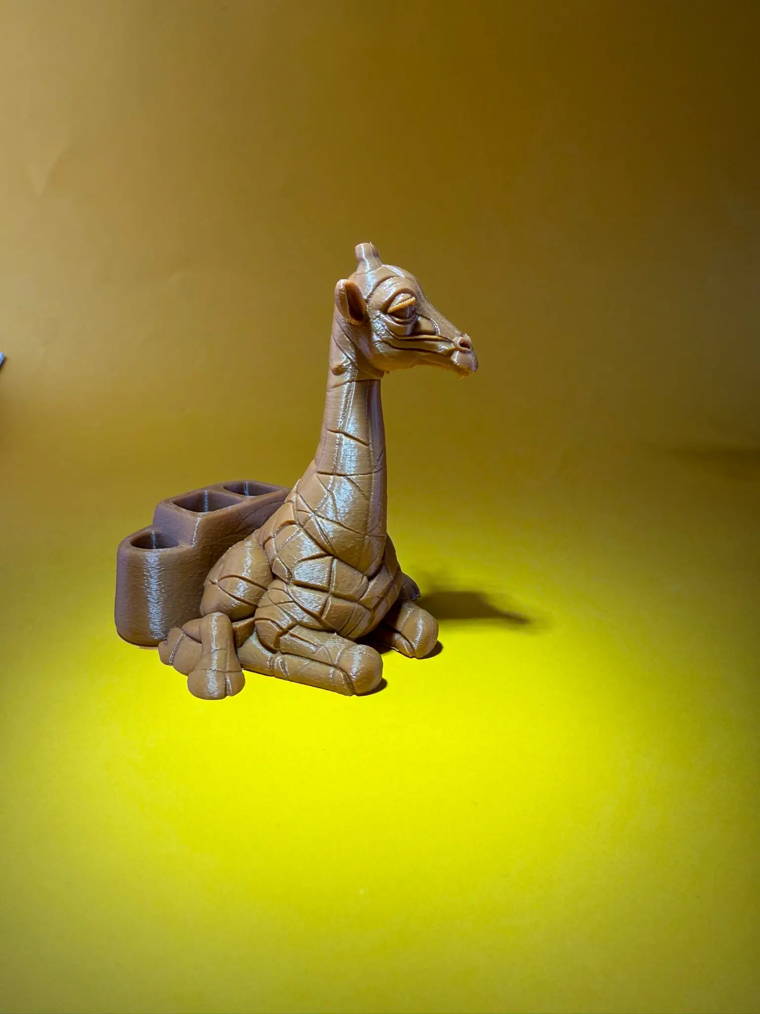 Giraffe pencil stationery holder