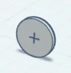 (Not For Consumption) CoinCell Battery - To Scale-1