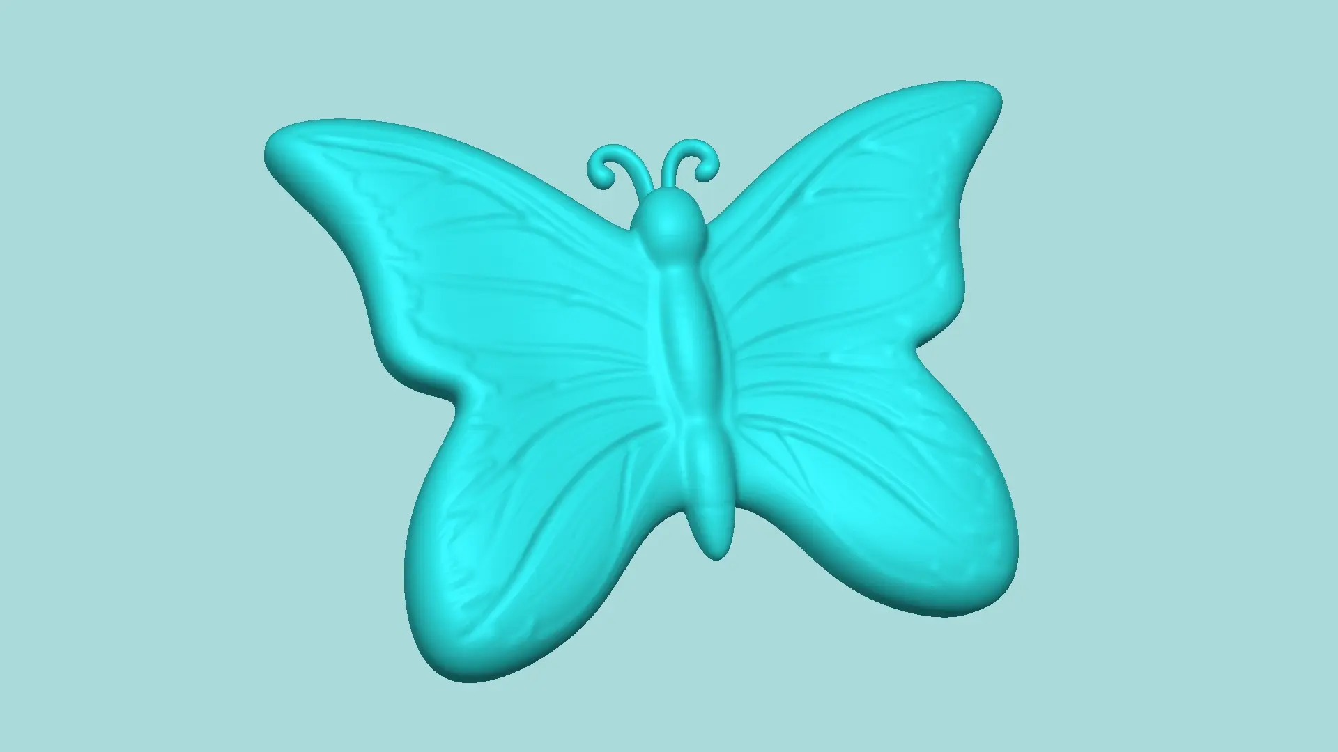 Butterfly 01 Mold - Silicon Maker Template