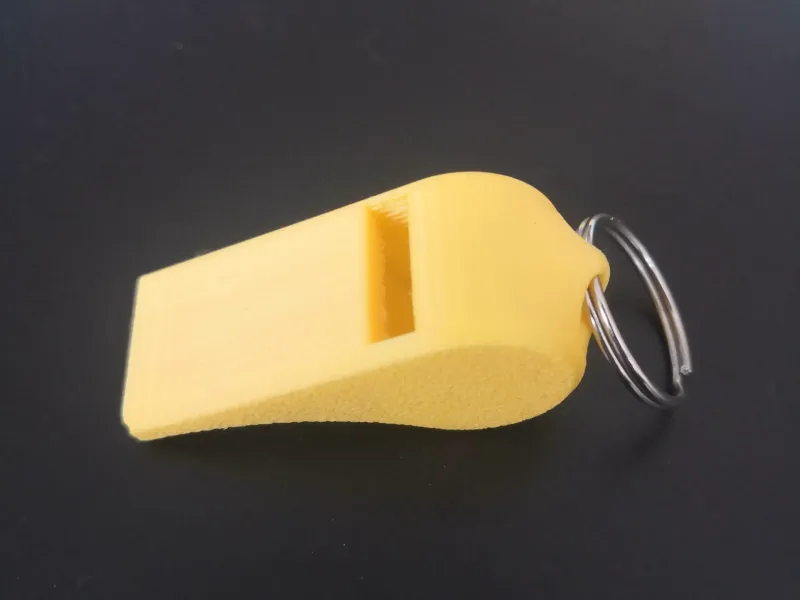 High-frequency emergency whistle