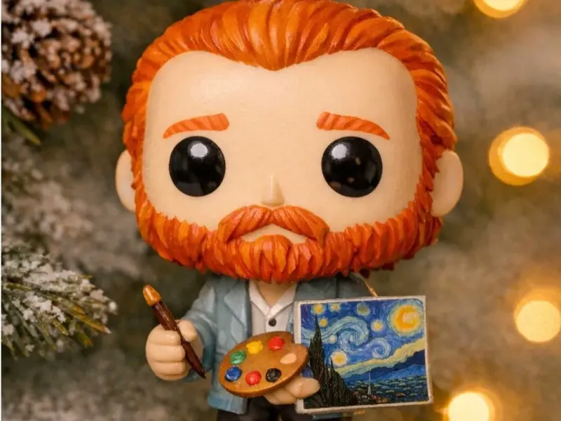 Adorno Navideño Van Gogh