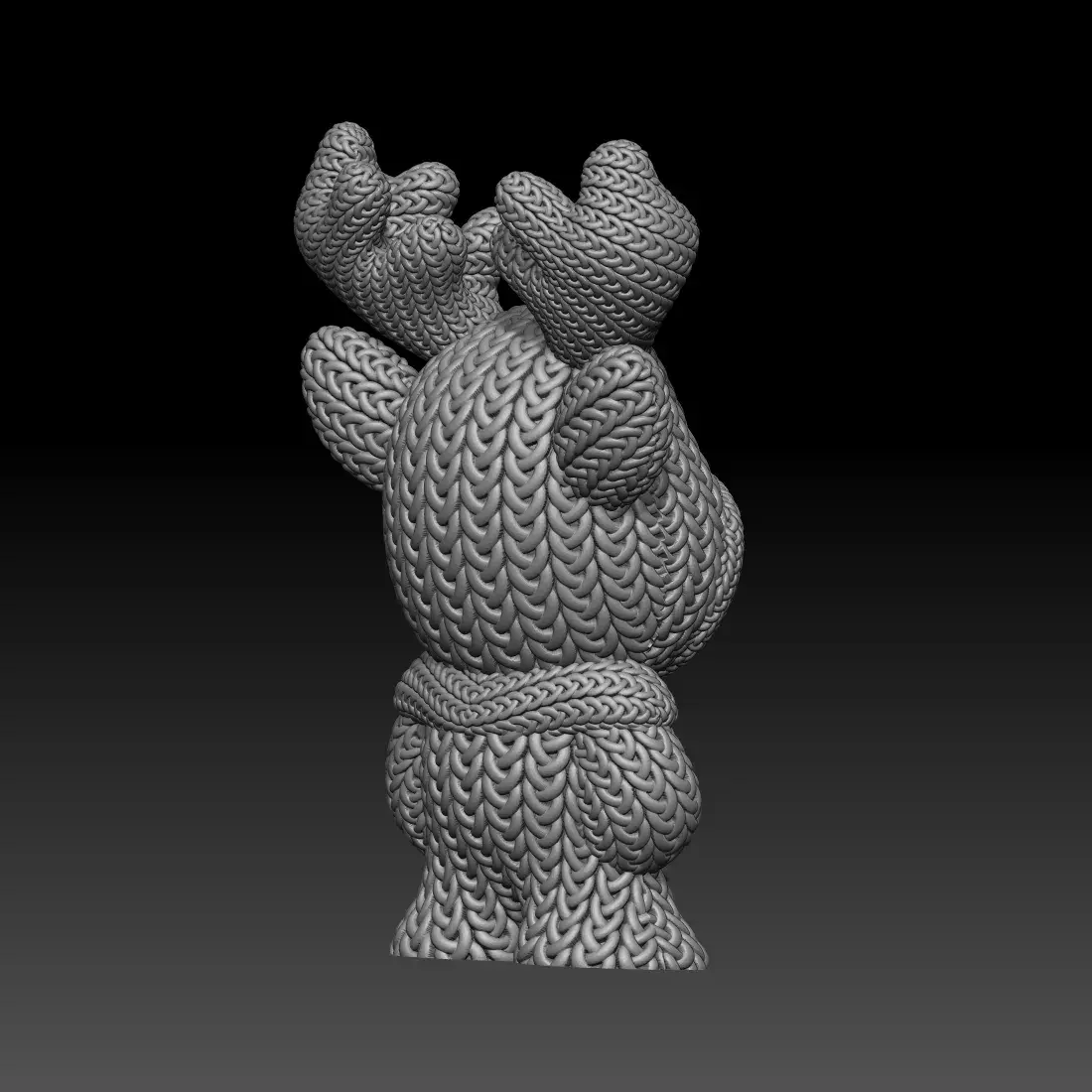 Knitted Moose