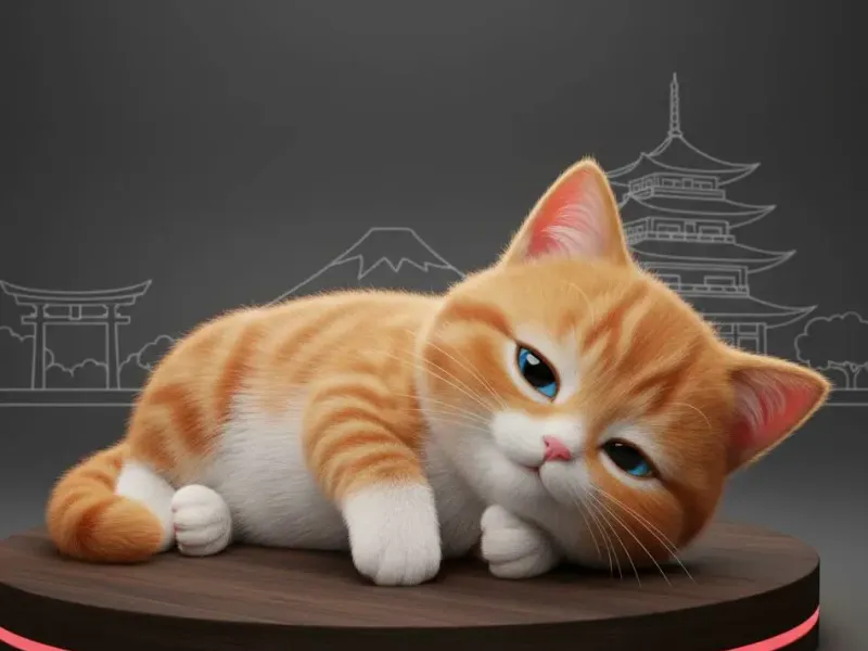 kitten figure sleeping