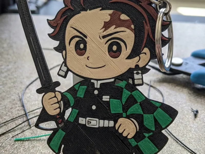 LLAVERO TANJIRO KAMADO - 3DLABMEX