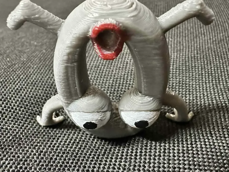 0 – Cheeky Number Zero Standing Figurine
