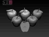 Doll house diorama red apple-0