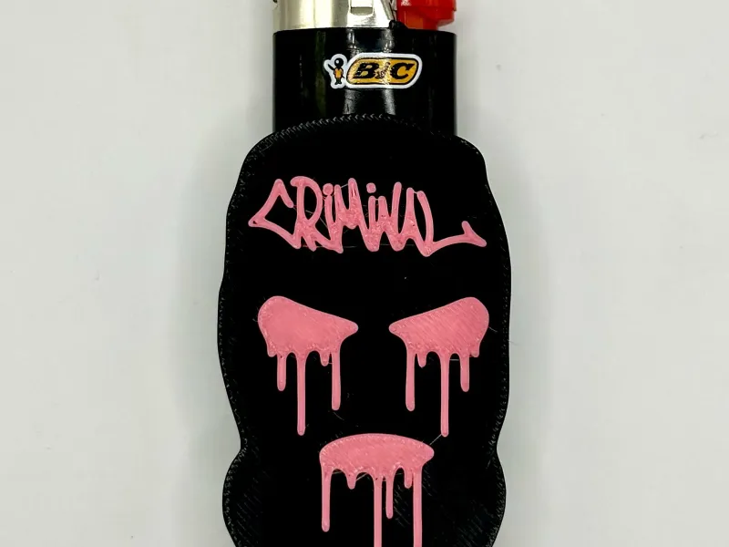 Estojo de isqueiro Ski Mask