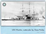 USS Monitor 1862 ironclad warship (3) - miniatures ACW scene-2
