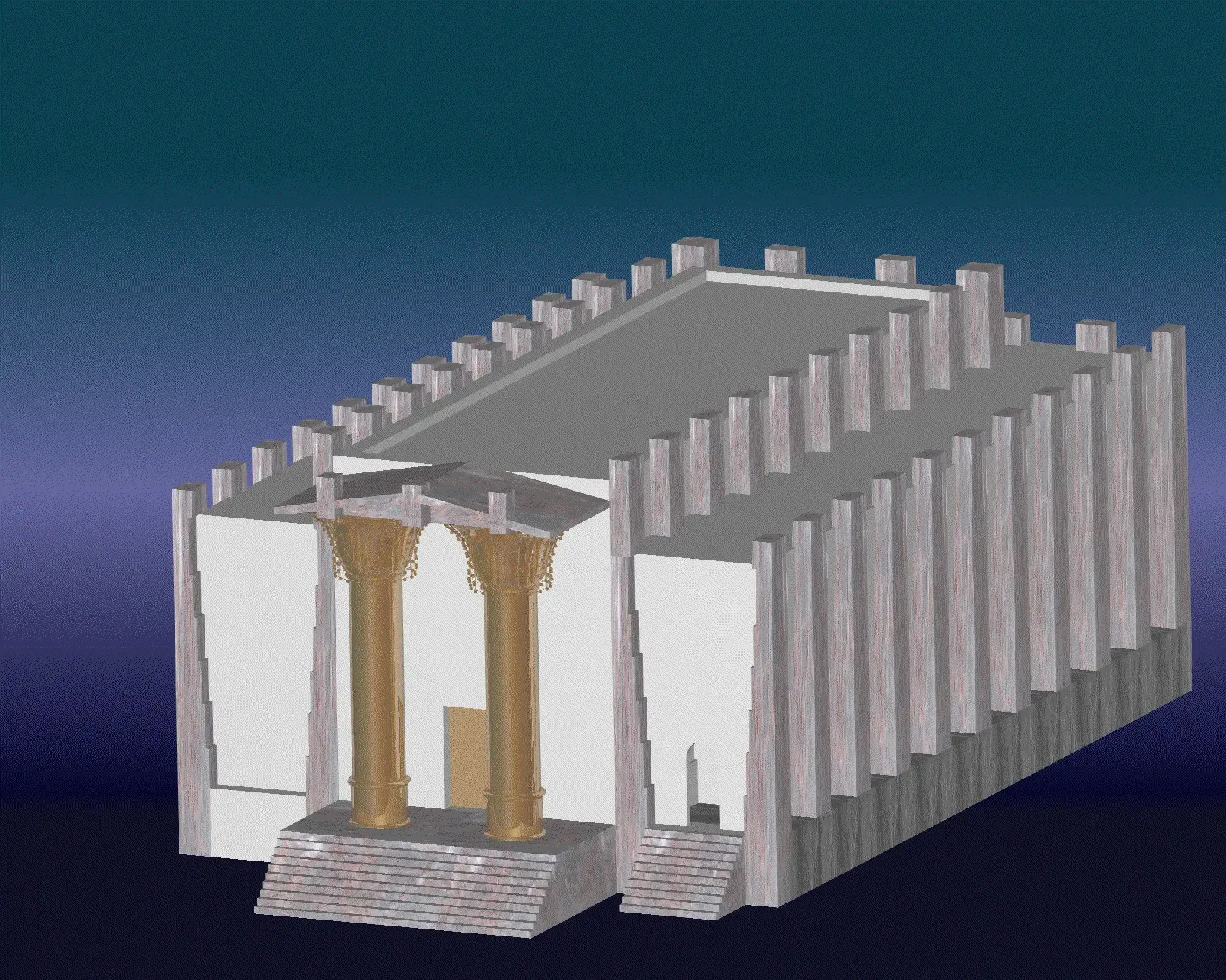 Solomon's Temple 955BC (my personal view)
