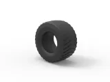 Pulling truck tire 1 Scale 1:10-6