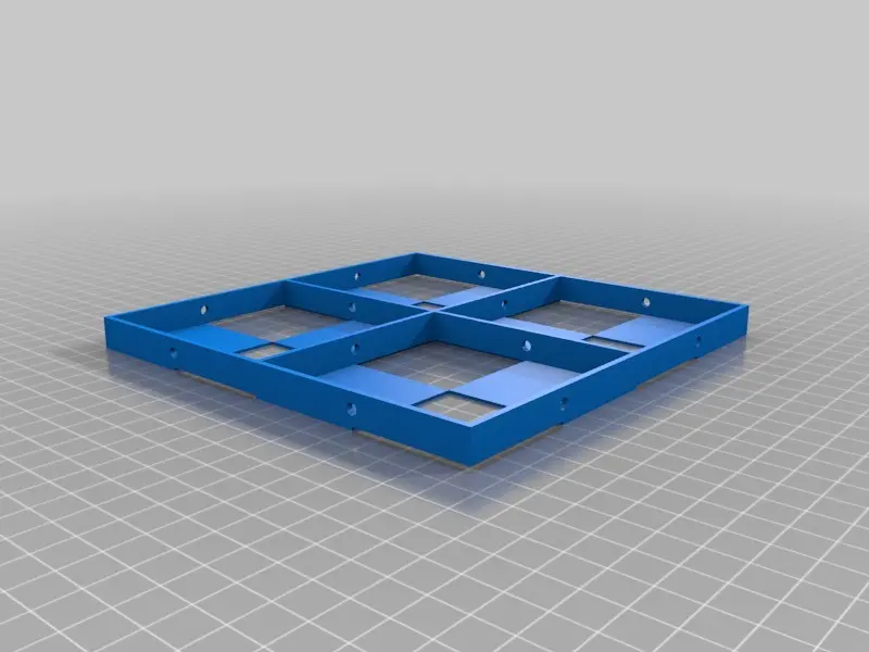 Tablero de ajedrez para extrusión doble