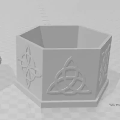 Celtic Inspired Jewelry Box