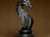 Geometric Dragon Statuette-0