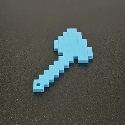 minecraft axe keyring