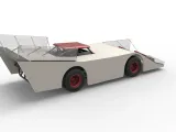 Vintage  Outlaw dirt late model race car Scale 1:25-7