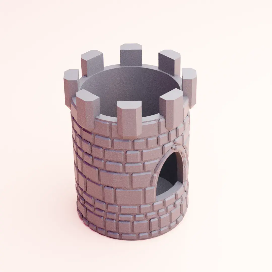 pencil holder castle