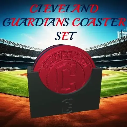 Cleveland Guardians Coaster Set (MLB)