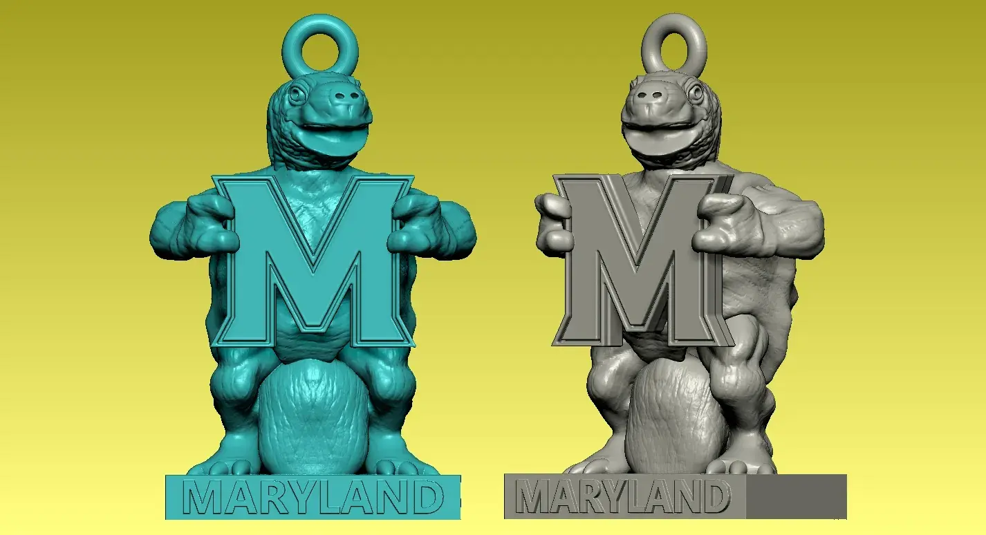 NCAA- Mascot Hanging Figurine UNIVERSITY OF MARYLAND