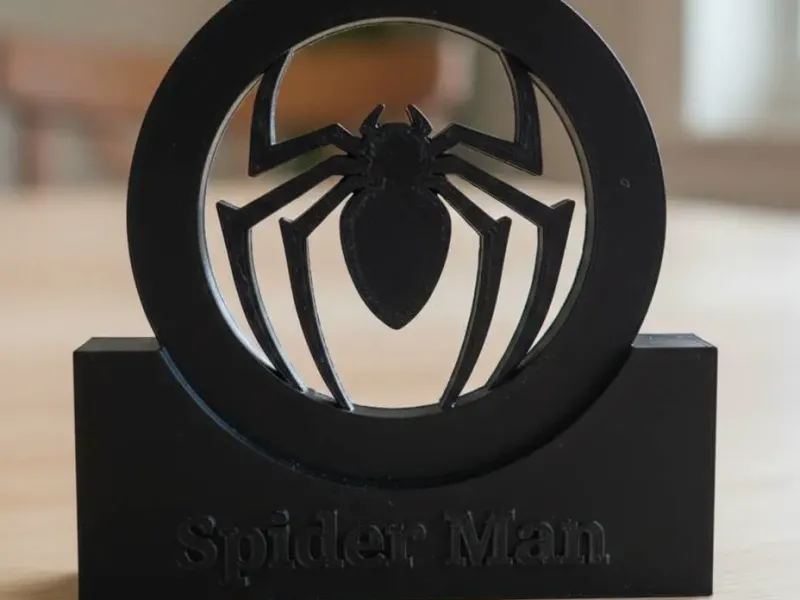 Spider-Man Desk Plaque