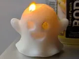 Cute Ghost Candle Mold-0