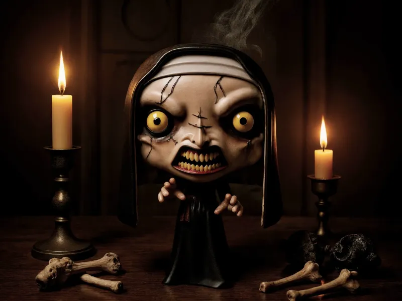 Valak The Nun Funko | Horror Collectible STL