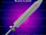 Demon Dweller Sword Cosplay Black Clover - STL File-3
