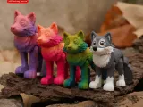 PRINT IN PLACE CUTE FLEXI WOLF-7