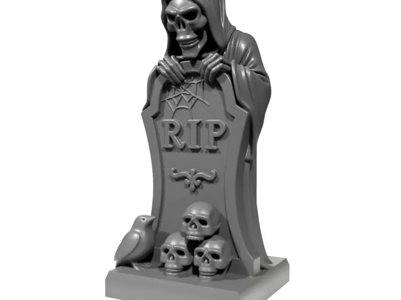 Halloween grave