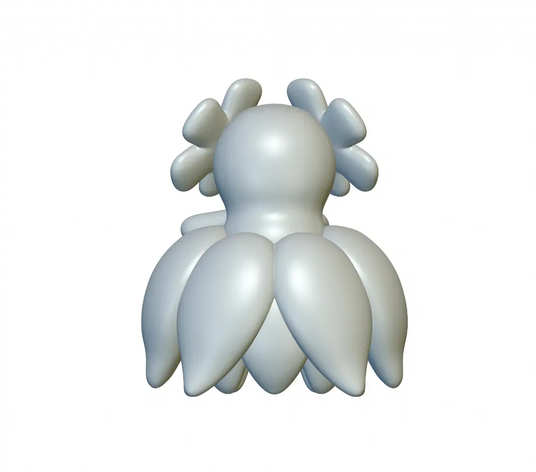 Pokemon Bellossom #182 - Ready for 3D Printing!