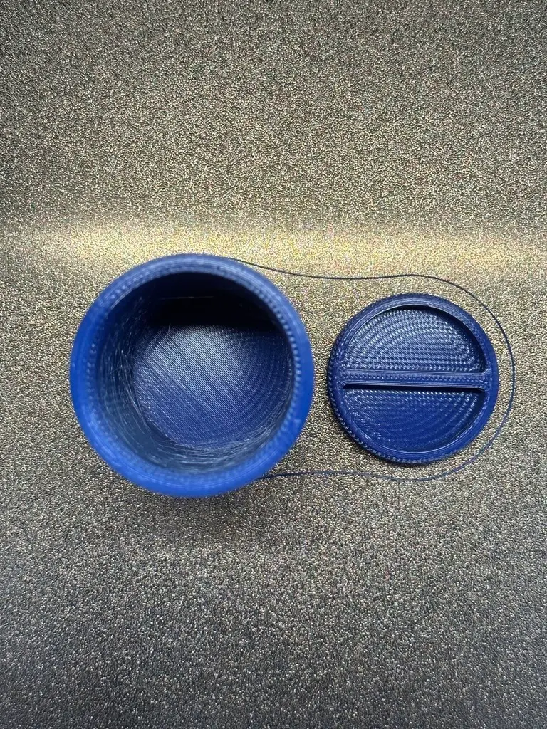 Knurled Flush Screw Lid Container - 50mm X 80mm