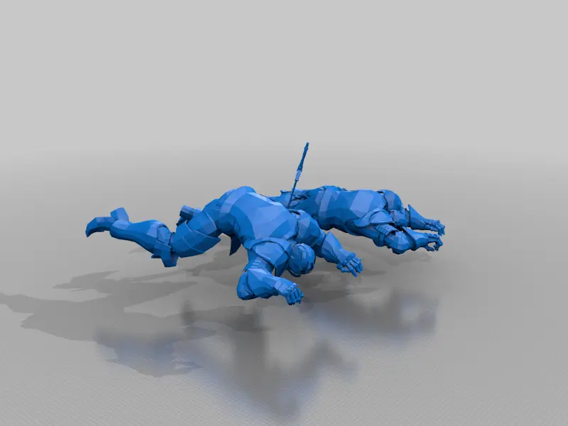 dead male knights - bodies - gubbins