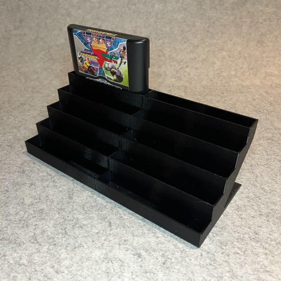 Display stand for Sega Megadrive Genesis games