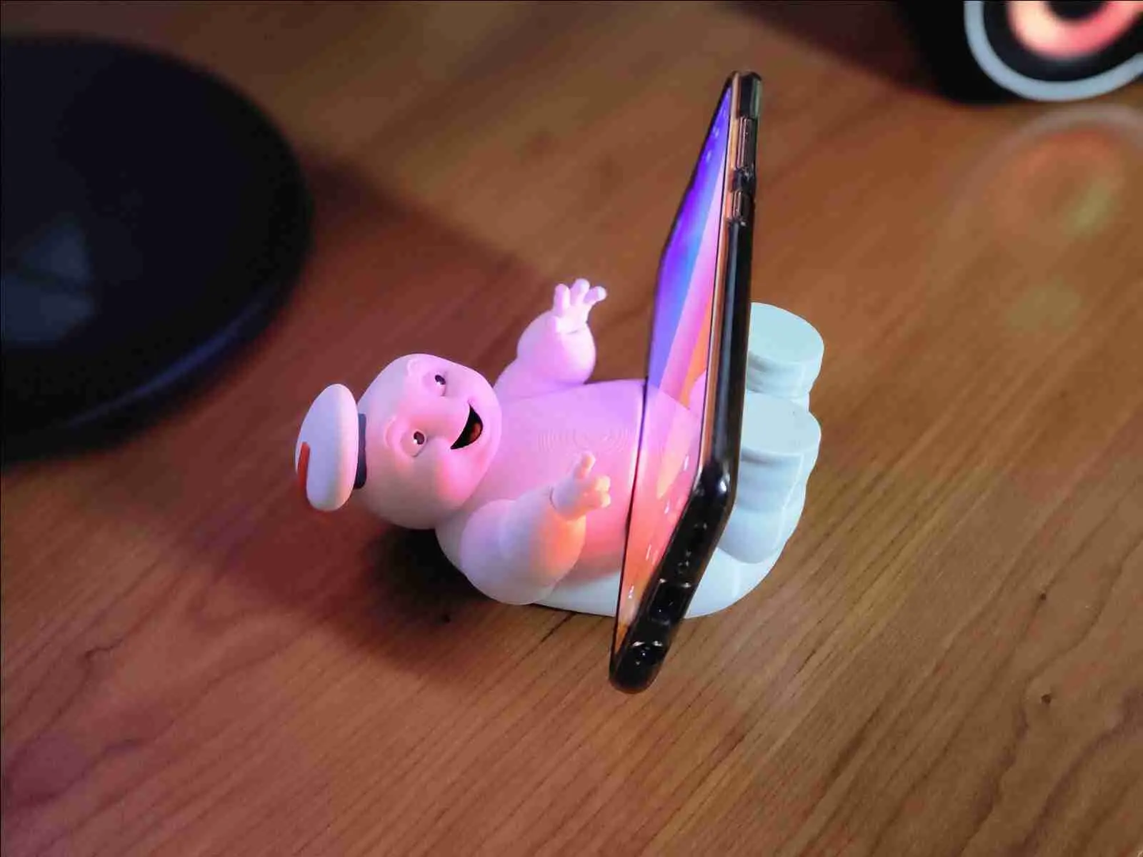 MINI PUFT MARSHMALLOW - CELL PHONE HOLDER