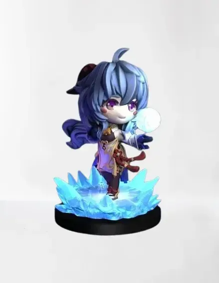 Genshin Impact Ganyu V4 STL Kollektion