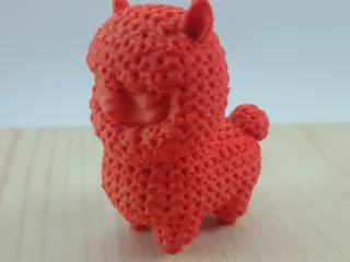 Alpaca Cute Knitted