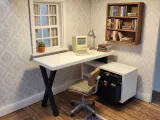 1:12 Scale Miniature Desk for Dollhouse - Furniture-8