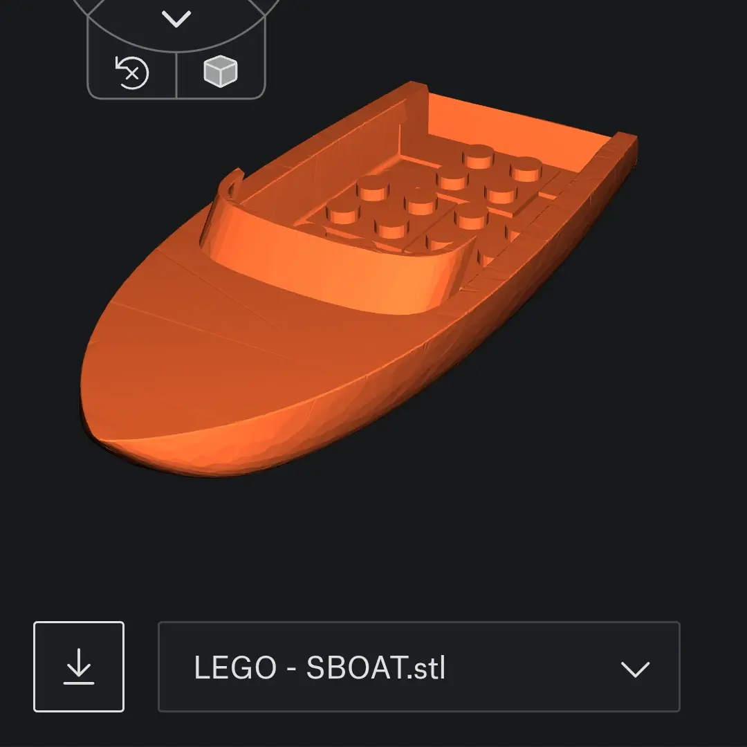 Lego boat