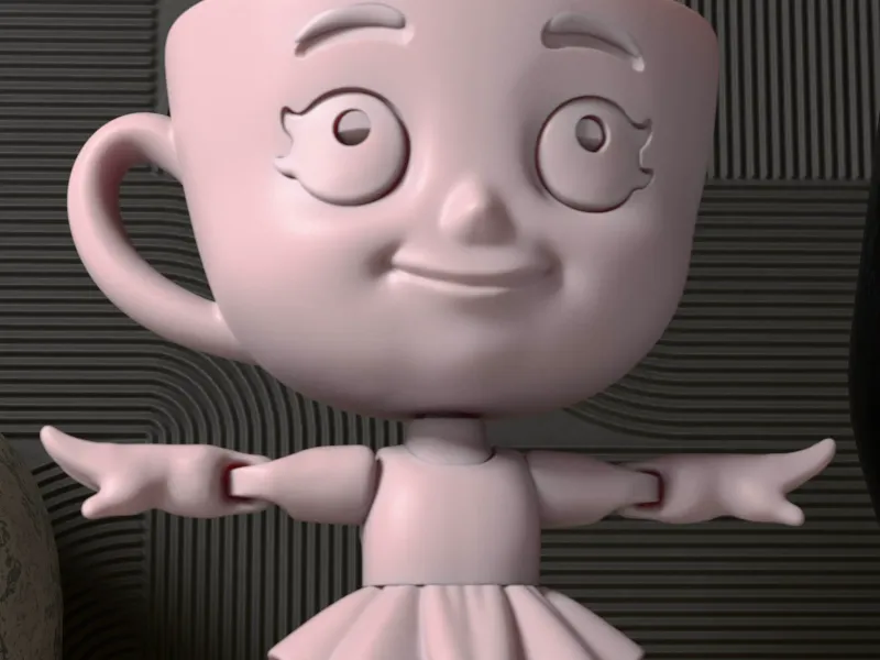 Ballerina Capuchina Flexible Toy