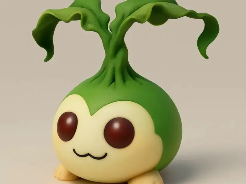 Tanemon Digimon Creature Model