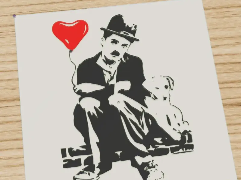 Charles Chaplin dog