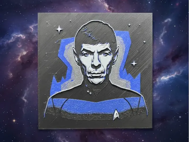 Hueforge- Spock Star Trek
