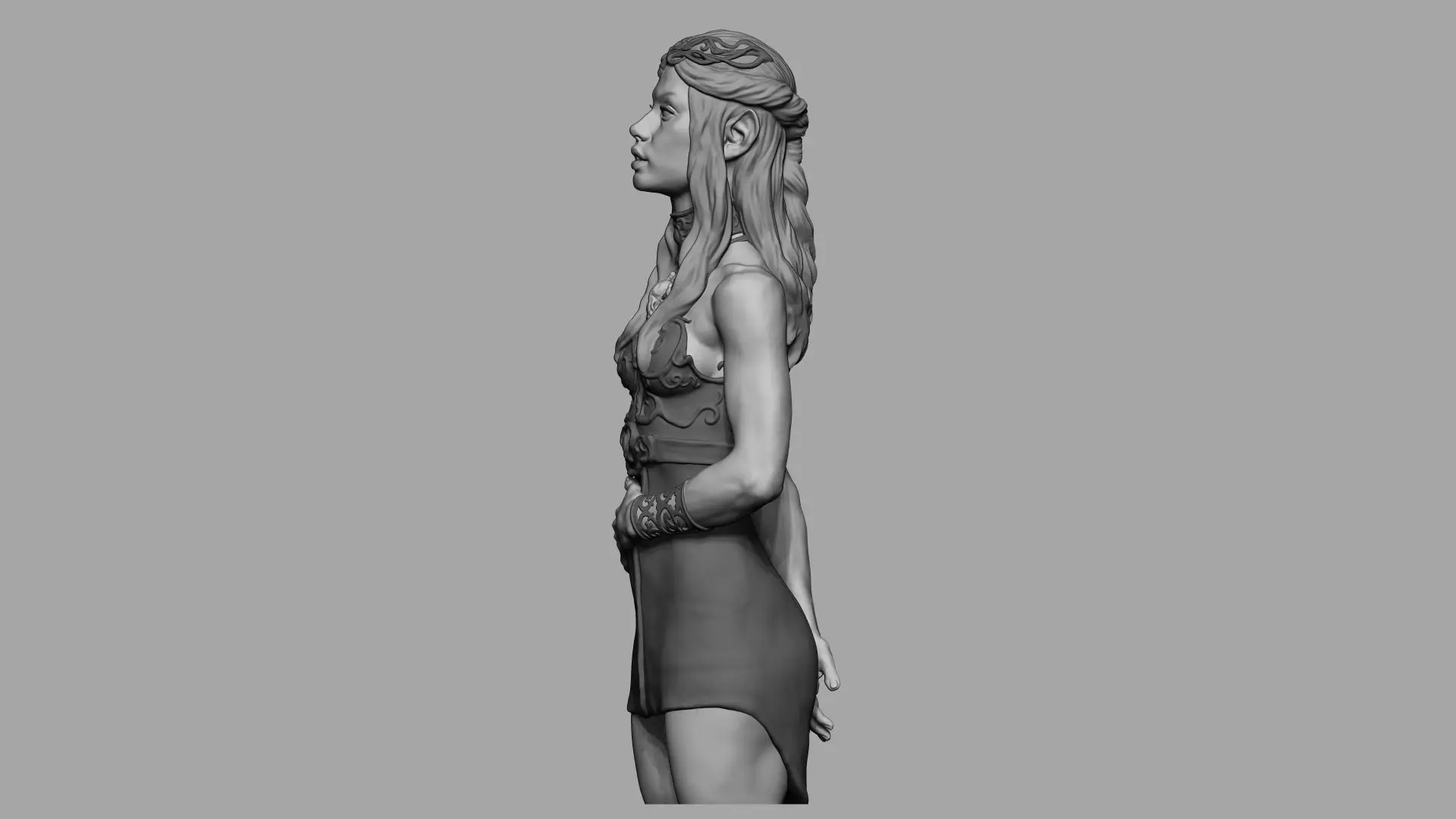 Female Elf Bust